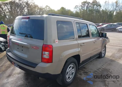 2016 Jeep Patriot Sport from USA, damaged, VIN 1C4NJPBB6GD752234